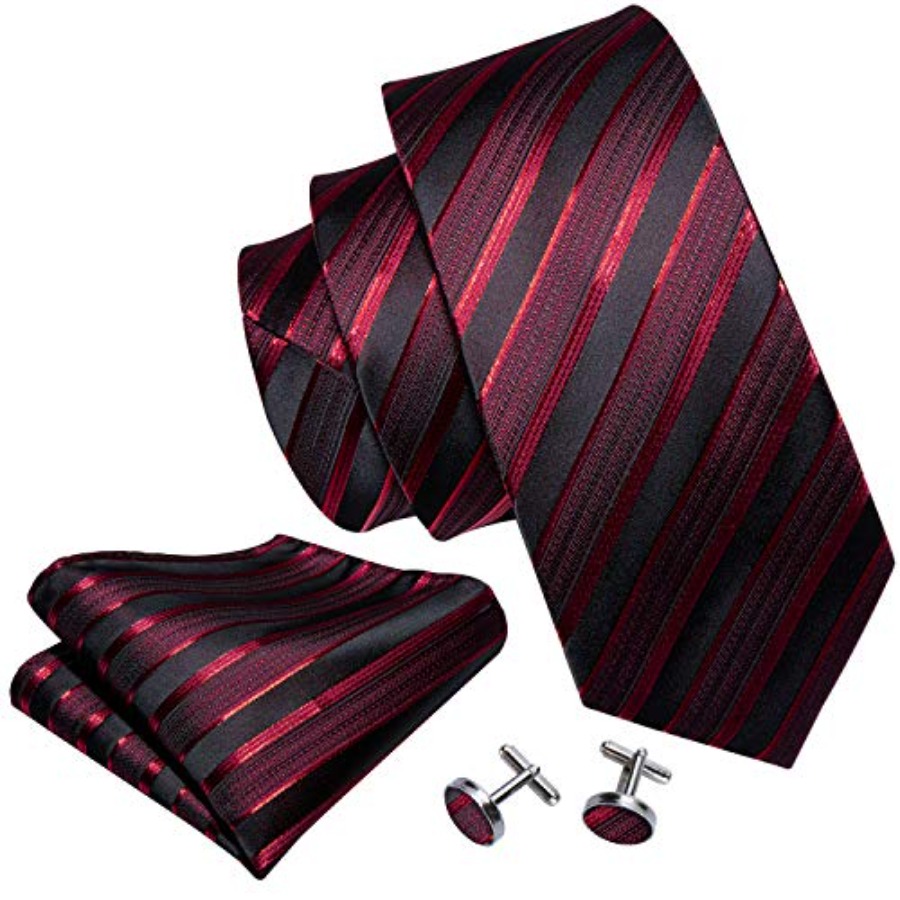 Tie Sets for Men Silk Stripe N – Silk Tie Striped recenzja i cena