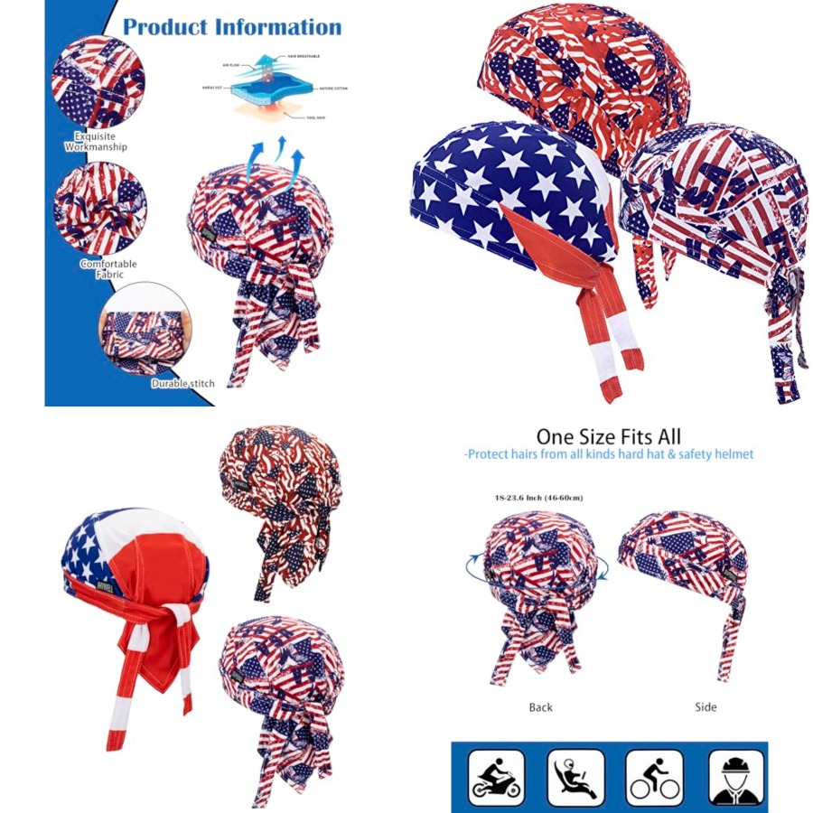 Cooling Do Rags Sweat Wicking  – Bandana Doo Rag recenzja i cena