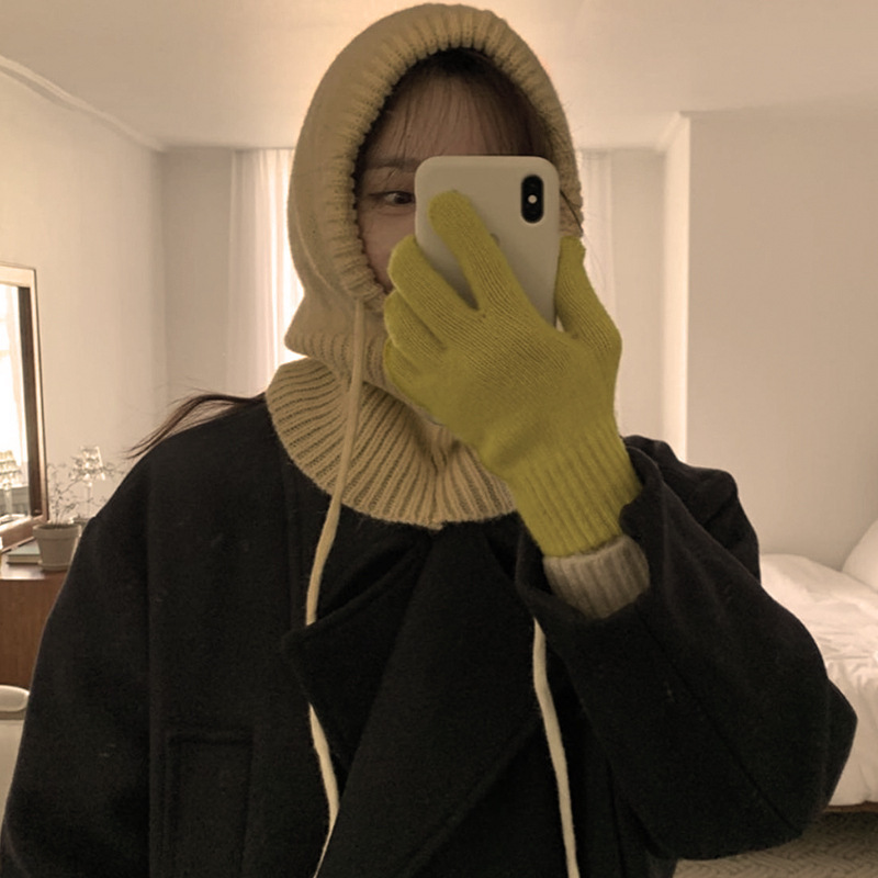 Knitted Hooded Infinity Scarf  – Infinity Scarf Knit recenzja i cena