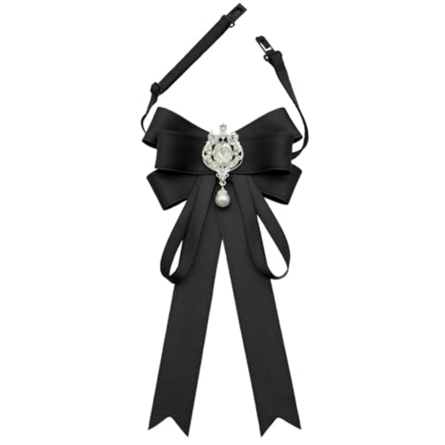LJBFNN Bow Tie For Women, Pre- – Bow Tie Pre Tied recenzja i cena