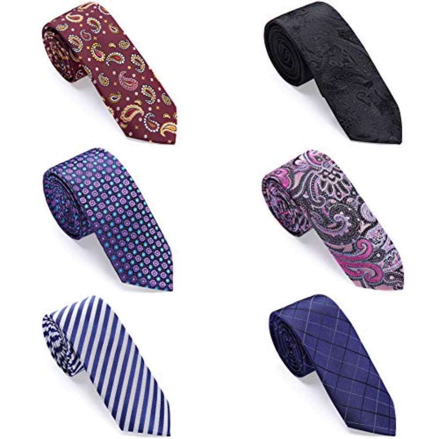 4 Packs Skinny Neckties for Me – Skinny Tie Men recenzja i cena