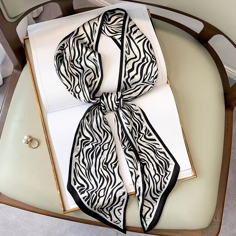 Luxury Zebra Print Silk Square – Silk Tie Striped recenzja i cena