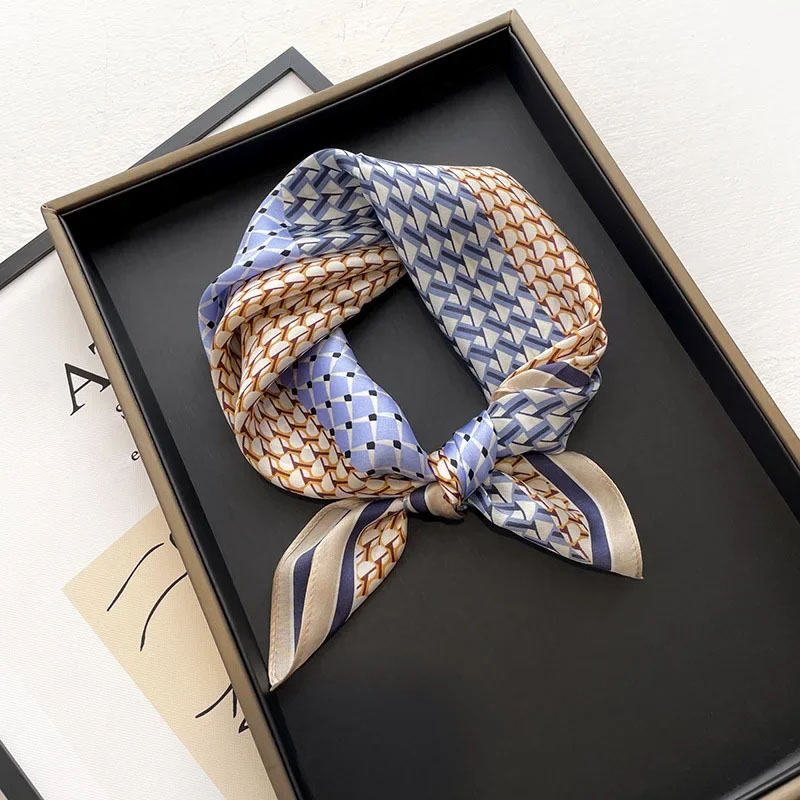 New scarf women spring printed – Scarf Silk Square recenzja i cena