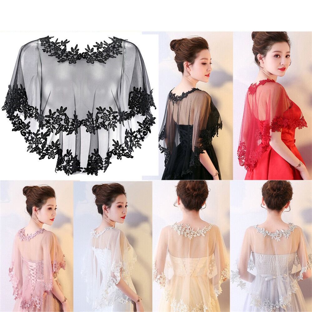 Women Party Bridal Casual Lace – Stole Wedding Shawl recenzja i cena
