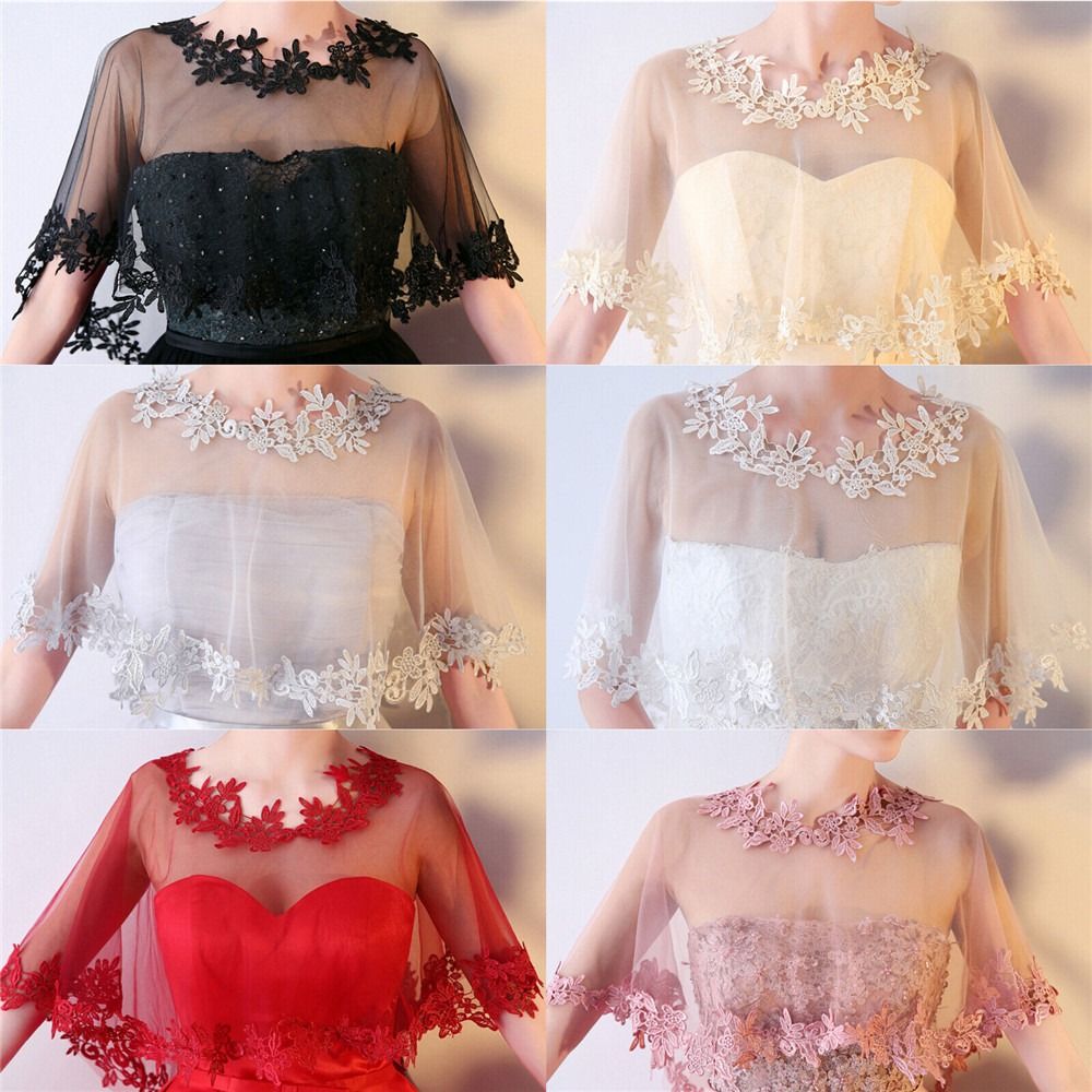 Women Party Bridal Casual Lace – Stole Wedding Shawl recenzja i cena