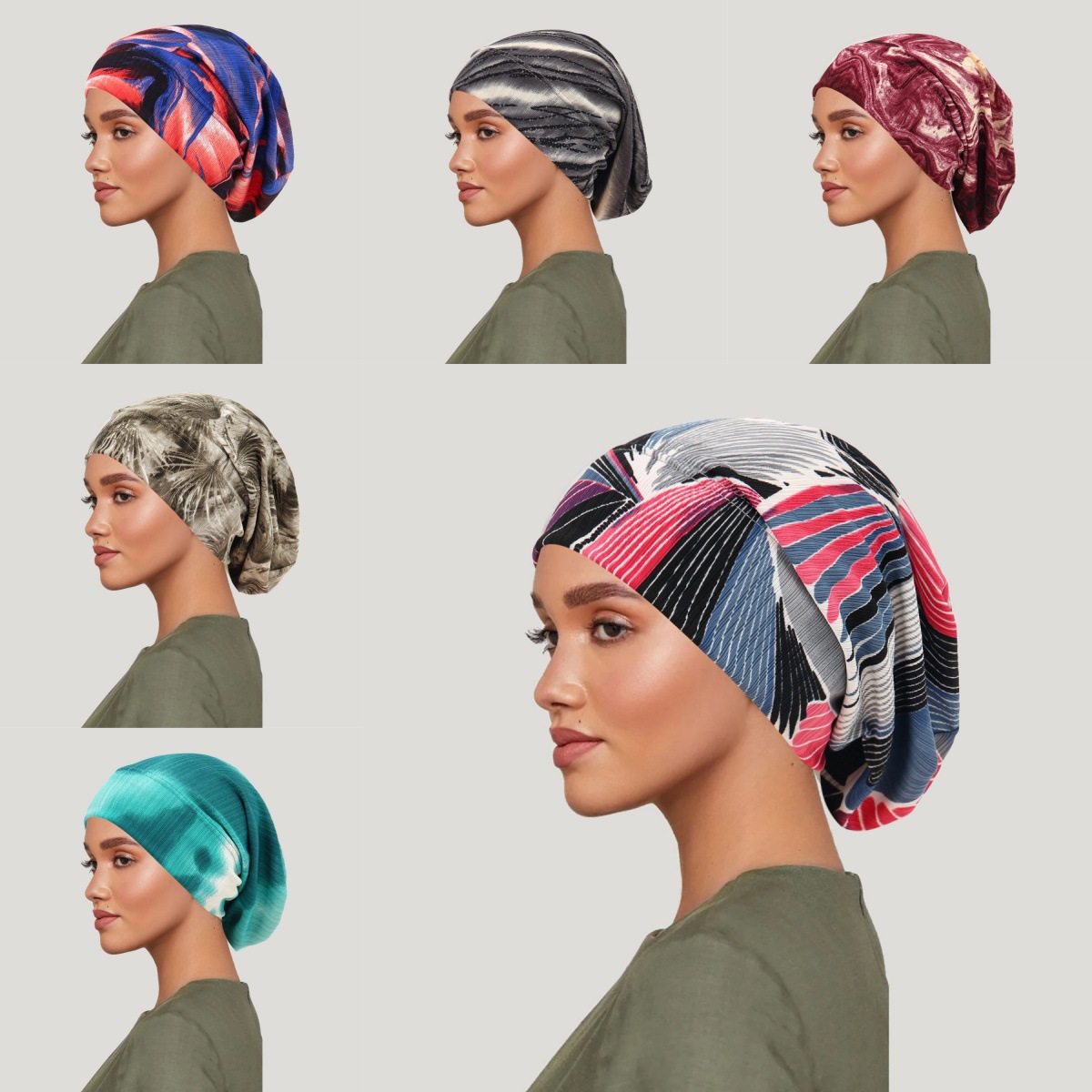 2026 New Tie-dye Hair Cover Ca – Head Wrap Turban recenzja i cena