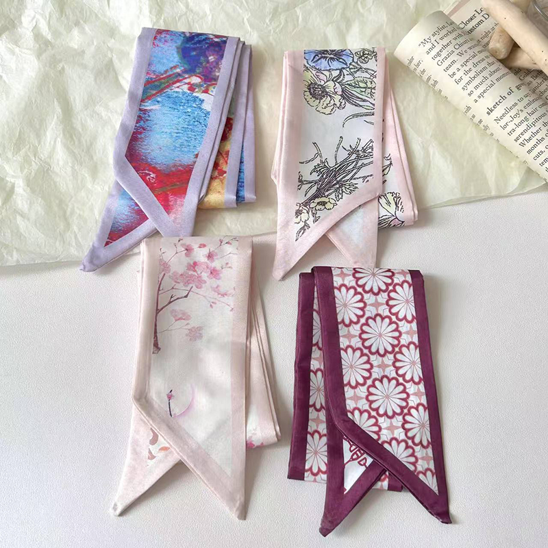 Fashion Women Silk Satin Skinn – Silk Neck Scarf recenzja i cena