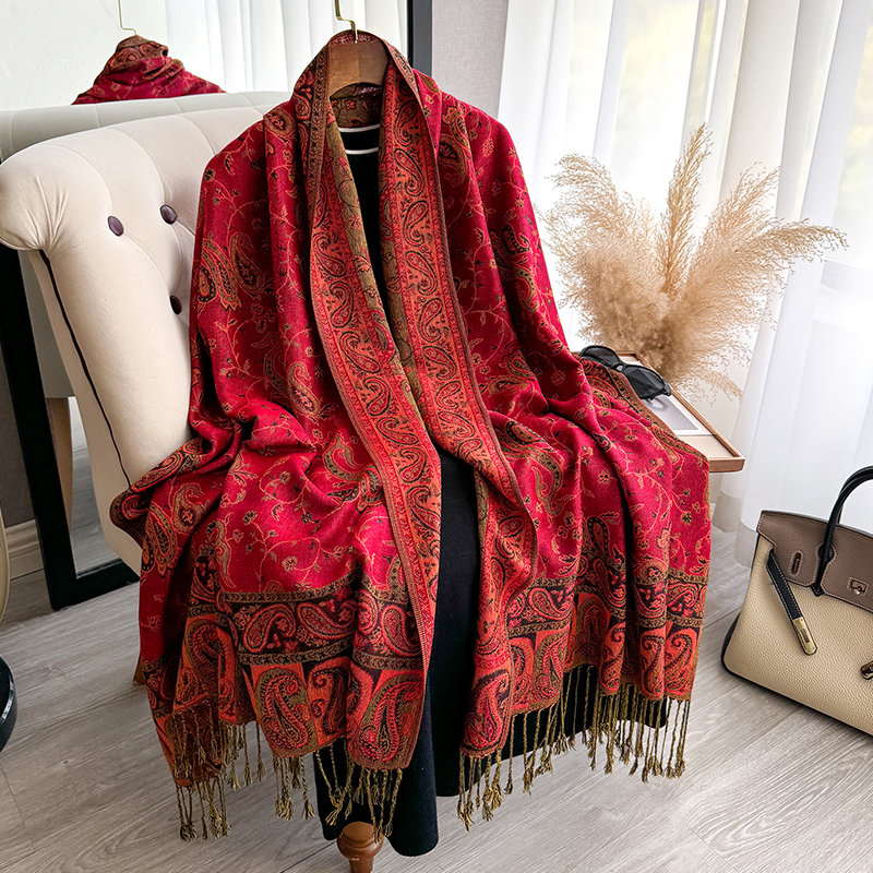 Tassel Blanket Design Thick Pa – Woven Scarf Blanket recenzja i cena