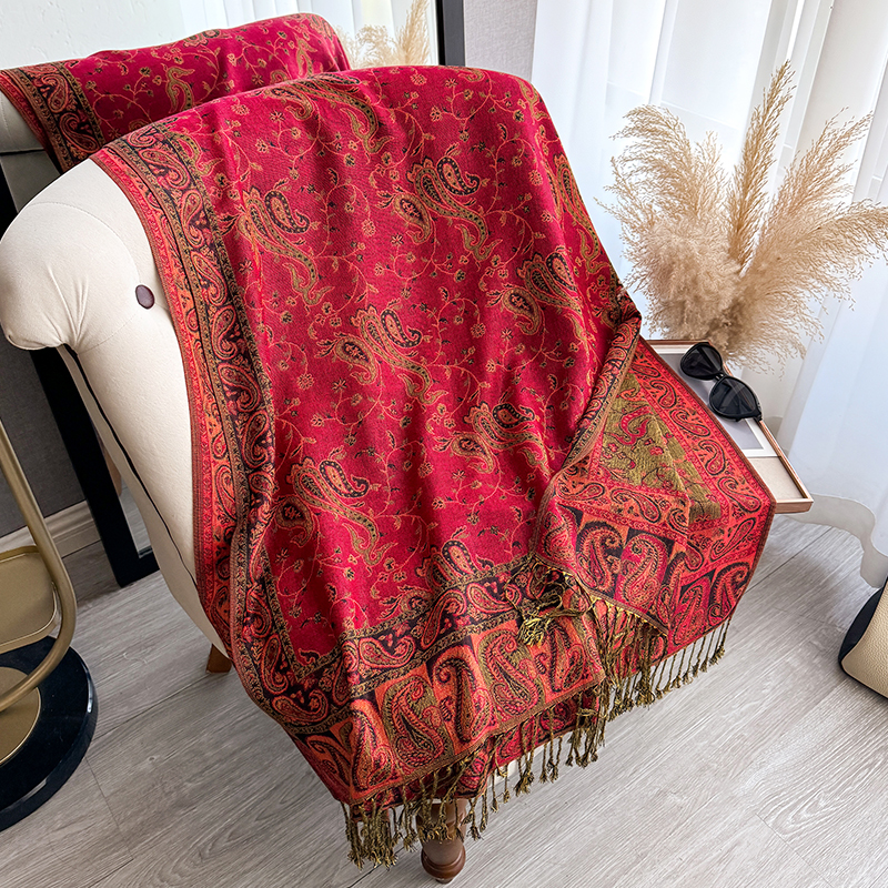 Tassel Blanket Design Thick Pa – Woven Scarf Blanket recenzja i cena