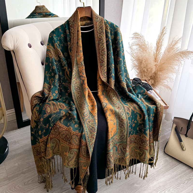 Tassel Blanket Design Thick Pa – Woven Scarf Blanket recenzja i cena