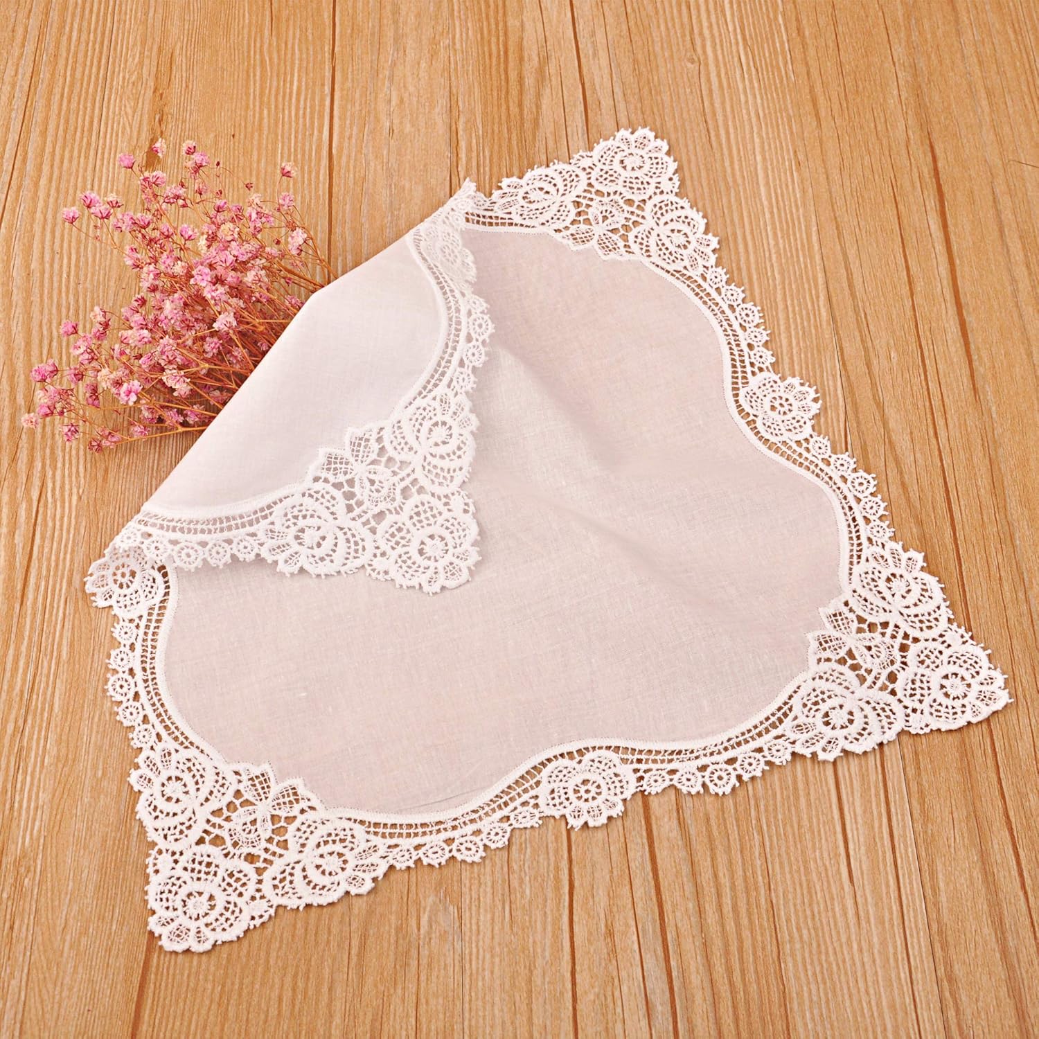 White Wedding Handkerchief Pur – Handkerchief Cotton Men recenzja i cena