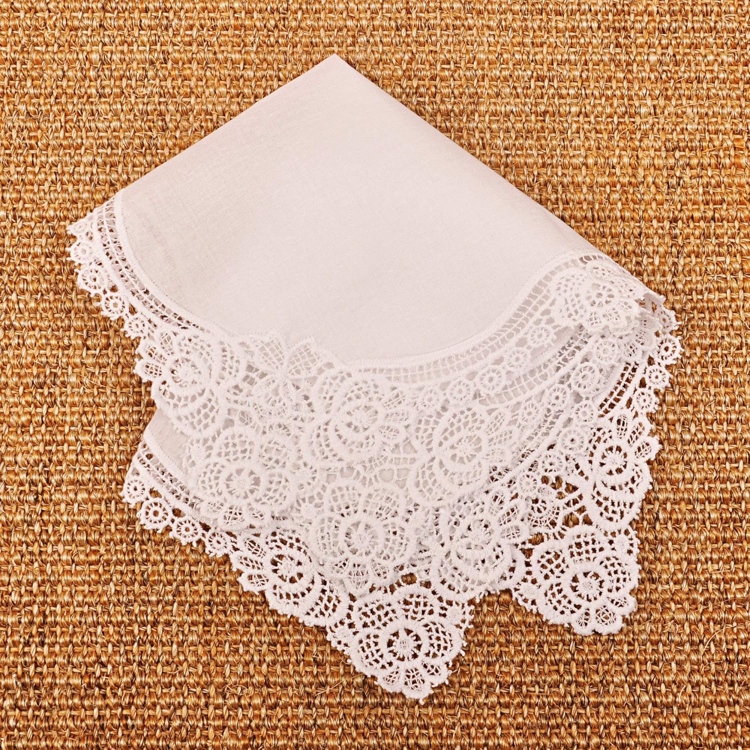 White Wedding Handkerchief Pur – Handkerchief Cotton Men recenzja i cena