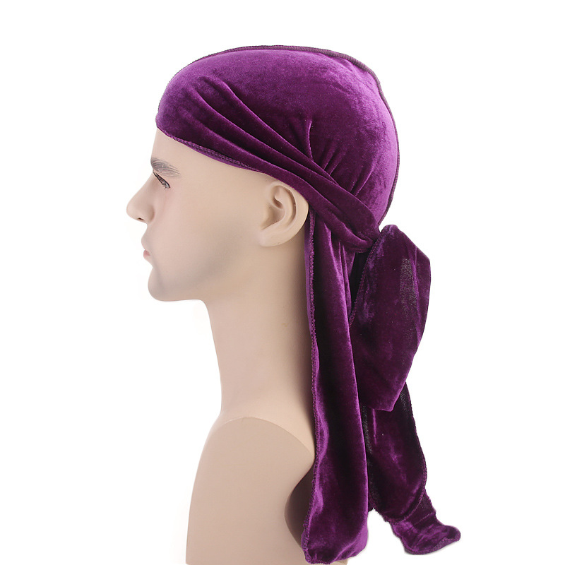 New Luxury Men's Velvet Durags – Bandana Doo Rag recenzja i cena