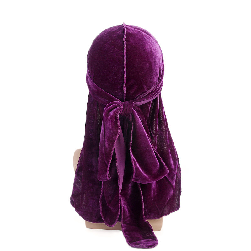New Luxury Men's Velvet Durags – Bandana Doo Rag recenzja i cena