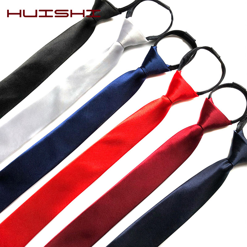 HUISHI Mens Zipper Necktie Ski – Skinny Tie Men recenzja i cena
