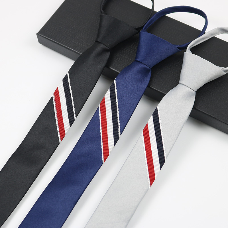 HUISHI Mens Zipper Necktie Ski – Skinny Tie Men recenzja i cena