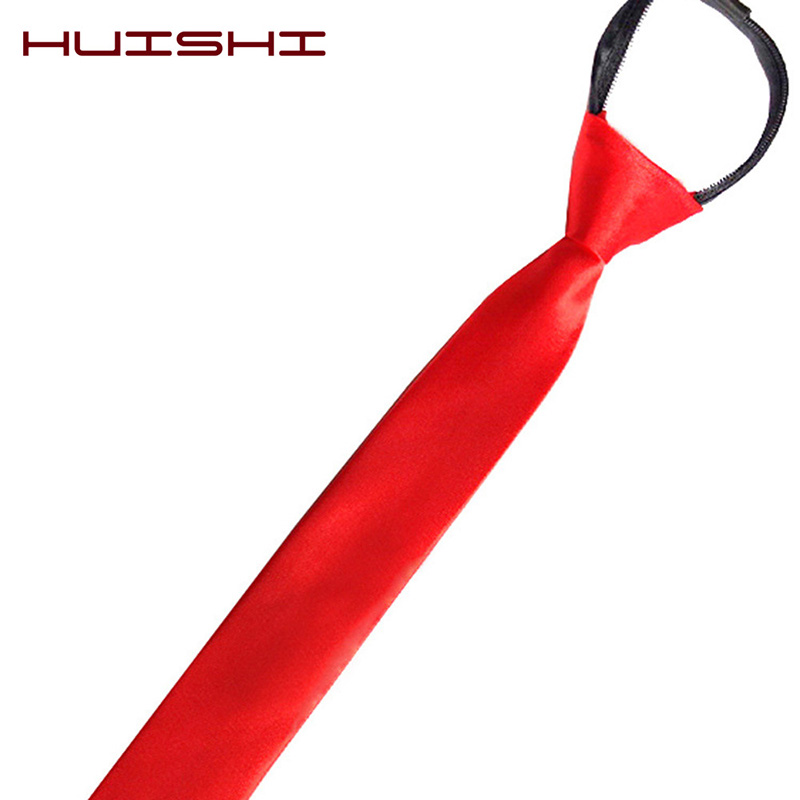 HUISHI Mens Zipper Necktie Ski – Skinny Tie Men recenzja i cena