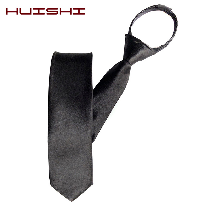 HUISHI Mens Zipper Necktie Ski – Skinny Tie Men recenzja i cena