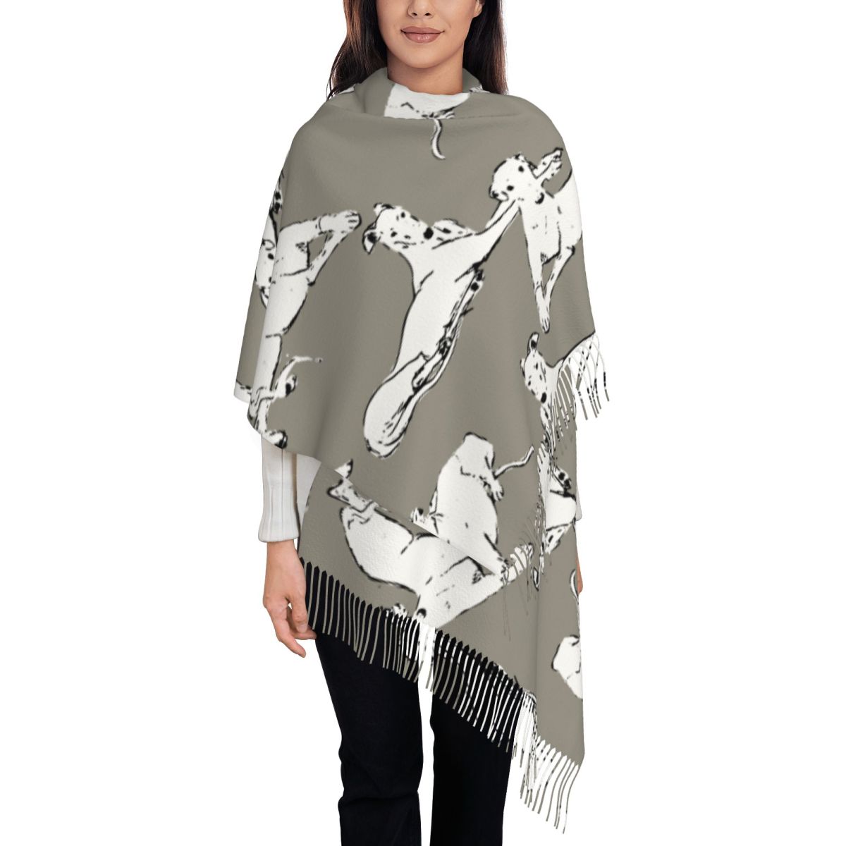 Relaxing Greyhound Whippet Sca – Pashmina Wrap Large recenzja i cena