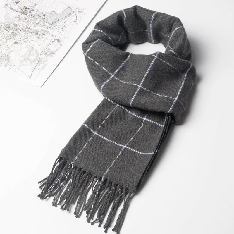 2023 New Winter Men Scarf Keep – Muffler Men Wool recenzja i cena