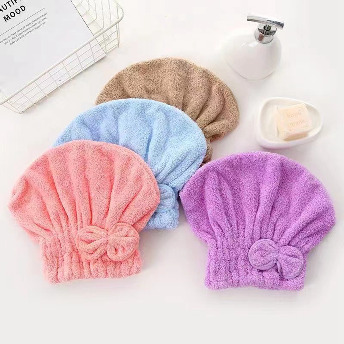 1Pc Microfiber Hair Drying Tow – Head Wrap Turban recenzja i cena