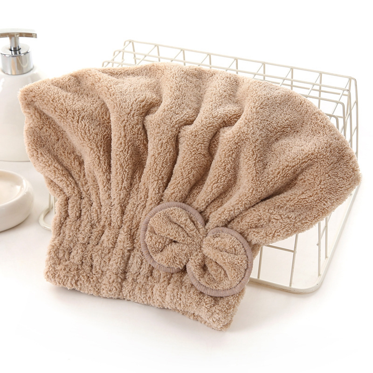 1Pc Microfiber Hair Drying Tow – Head Wrap Turban recenzja i cena