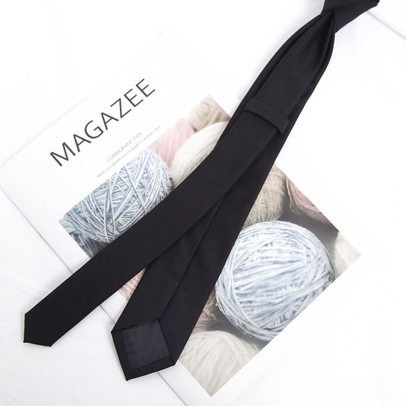 Men Tie 6cm Classic Cotton Han – Skinny Tie Men recenzja i cena