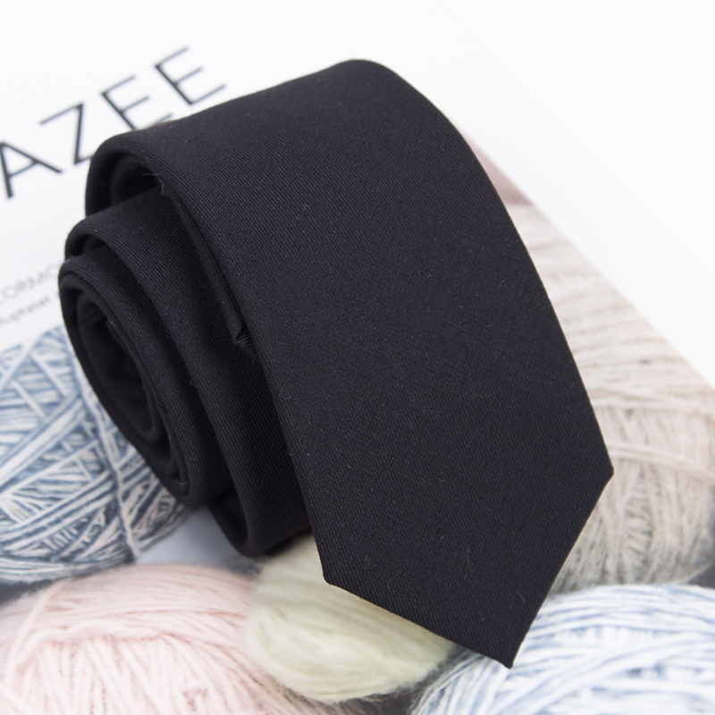 Men Tie 6cm Classic Cotton Han – Skinny Tie Men recenzja i cena