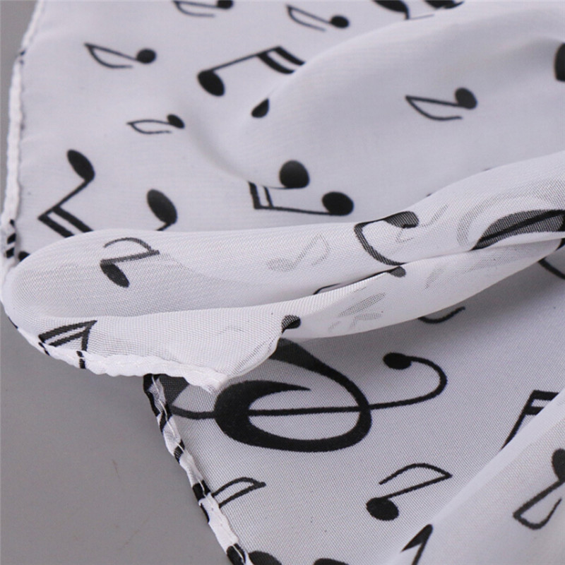 High Quality Scarves Musical N – Infinity Scarf Knit recenzja i cena