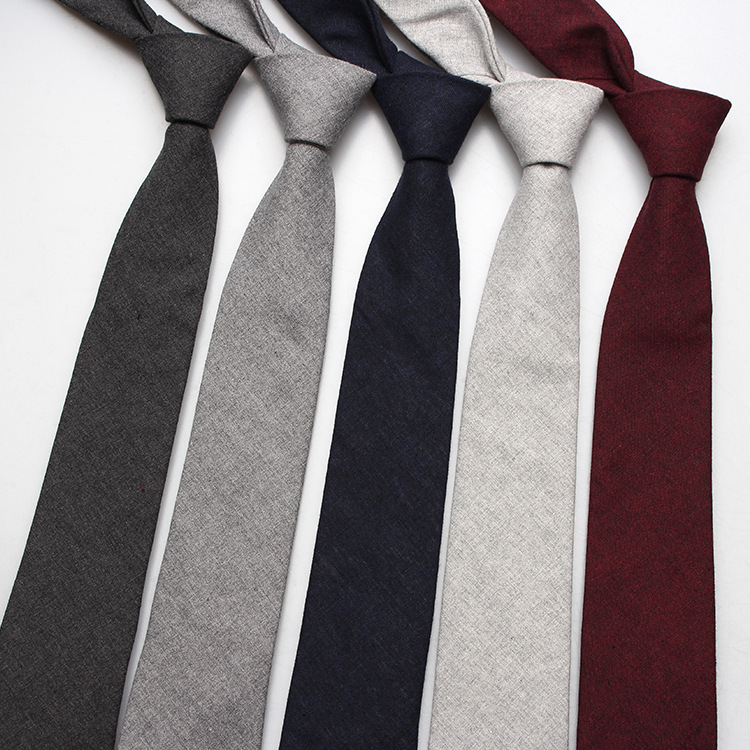 Linbaiway Men Slim Solid Neckt – Skinny Tie Men recenzja i cena