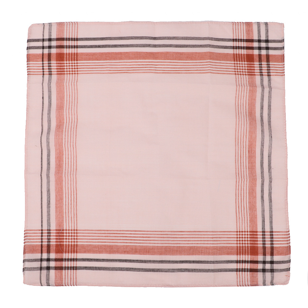6pcs Men's Mixed Color Plaid S – Handkerchief Cotton Men recenzja i cena