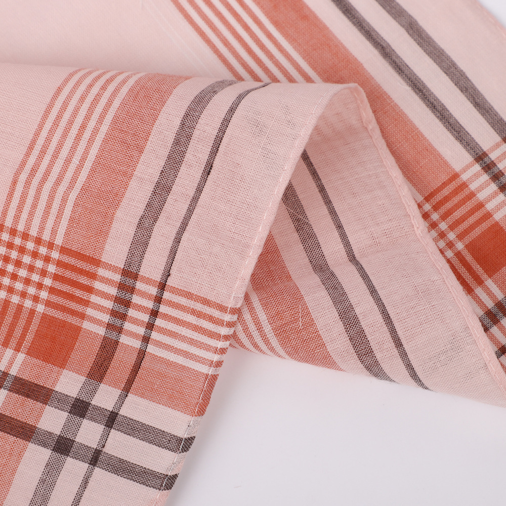 6pcs Men's Mixed Color Plaid S – Handkerchief Cotton Men recenzja i cena