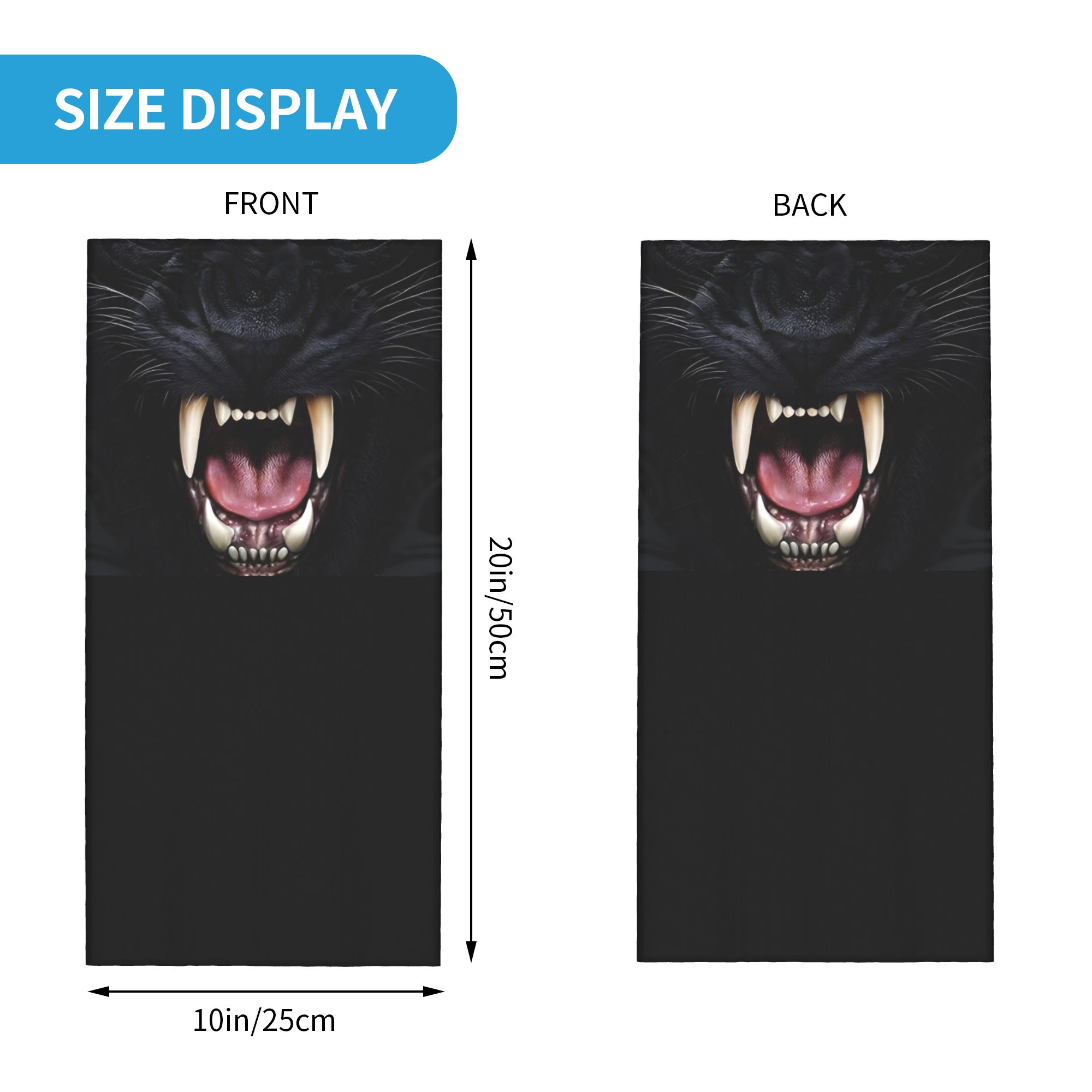 Custom Black Panther Animal He – Neck Warmer Tube recenzja i cena