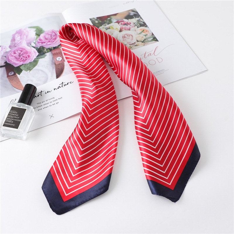 Luxury Stripe Silk Square Scar – Silk Tie Striped recenzja i cena