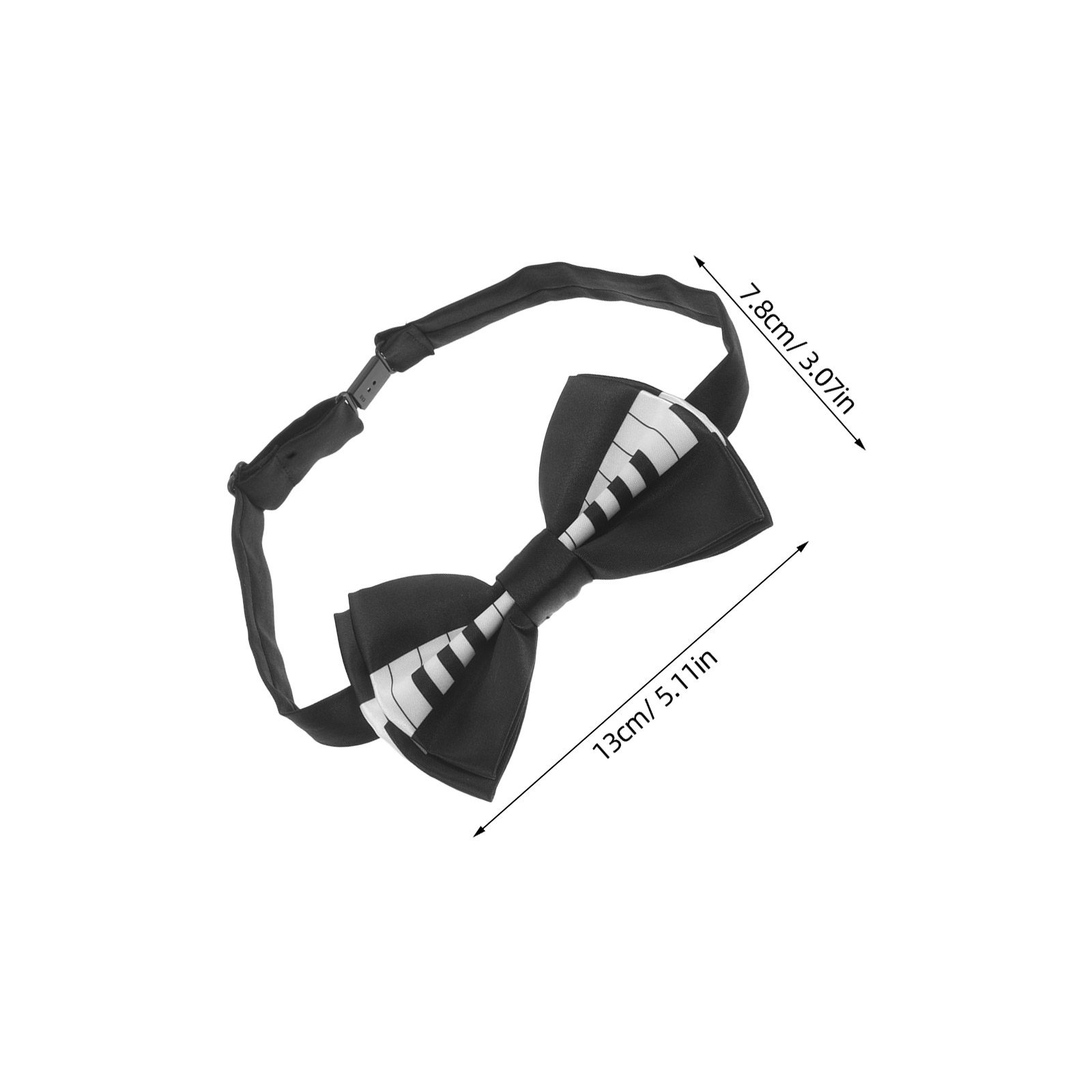 3Pcs Music Bow Tie Set Piano K – Bow Tie Pre Tied recenzja i cena