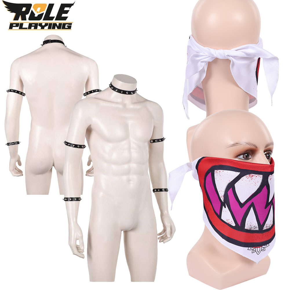 Bowser Jr Cosplay Scarf Mask B – Ascot Neck Scarf recenzja i cena