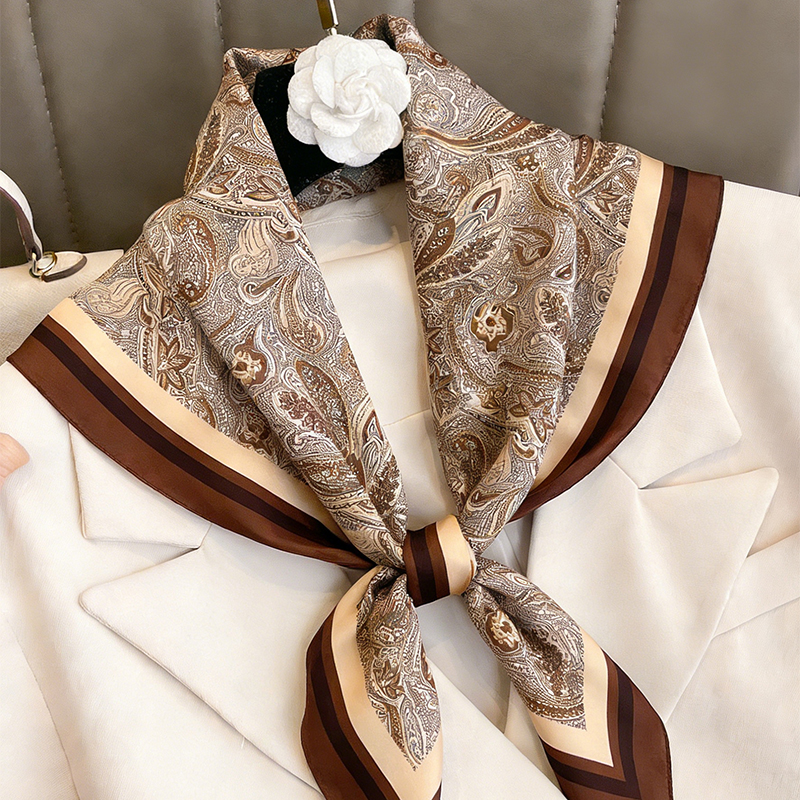 Luxury Women Silk Square Scarf – Scarf Silk Square recenzja i cena