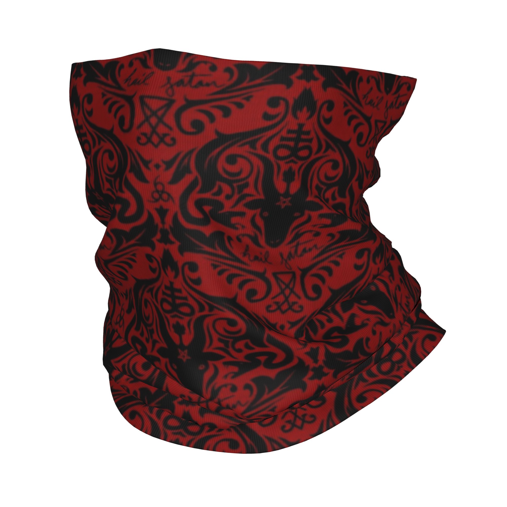 Baphomet Damask Hail Satan Bla – Neck Warmer Tube recenzja i cena