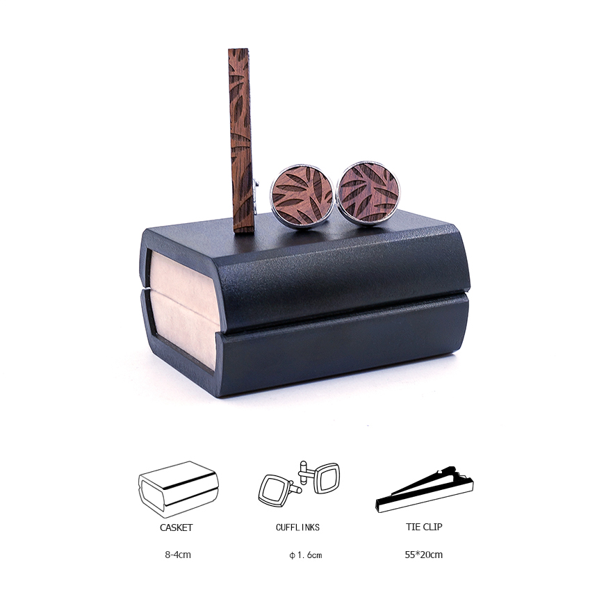 2019 CUFFLINKS TIE CLIPS SET M – Tie Bar Set Gift recenzja i cena