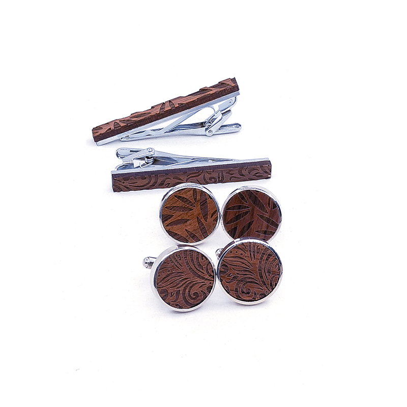 2019 CUFFLINKS TIE CLIPS SET M – Tie Bar Set Gift recenzja i cena