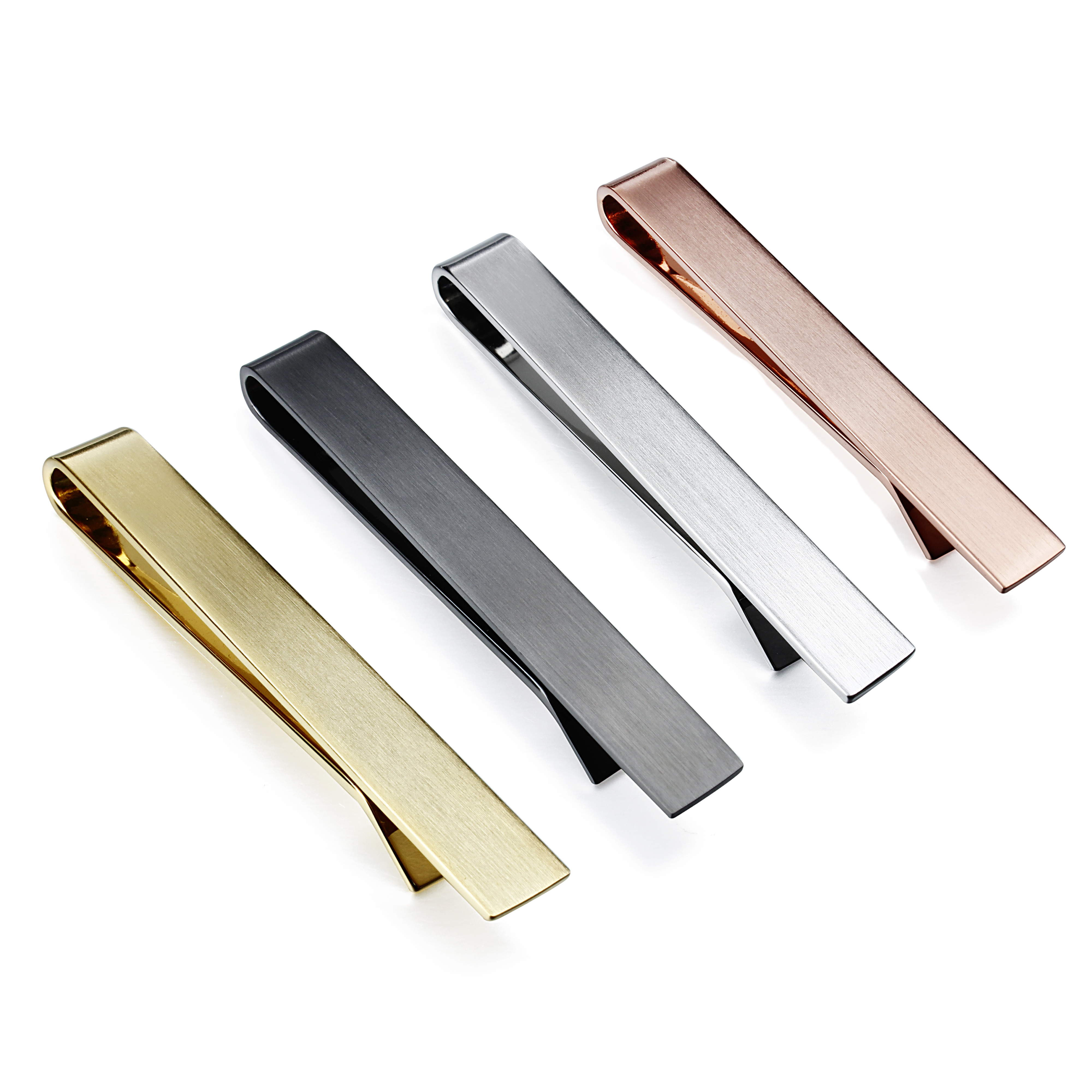 HAWSON 2 in shiny and brushTie – Tie Bar Set Gift recenzja i cena