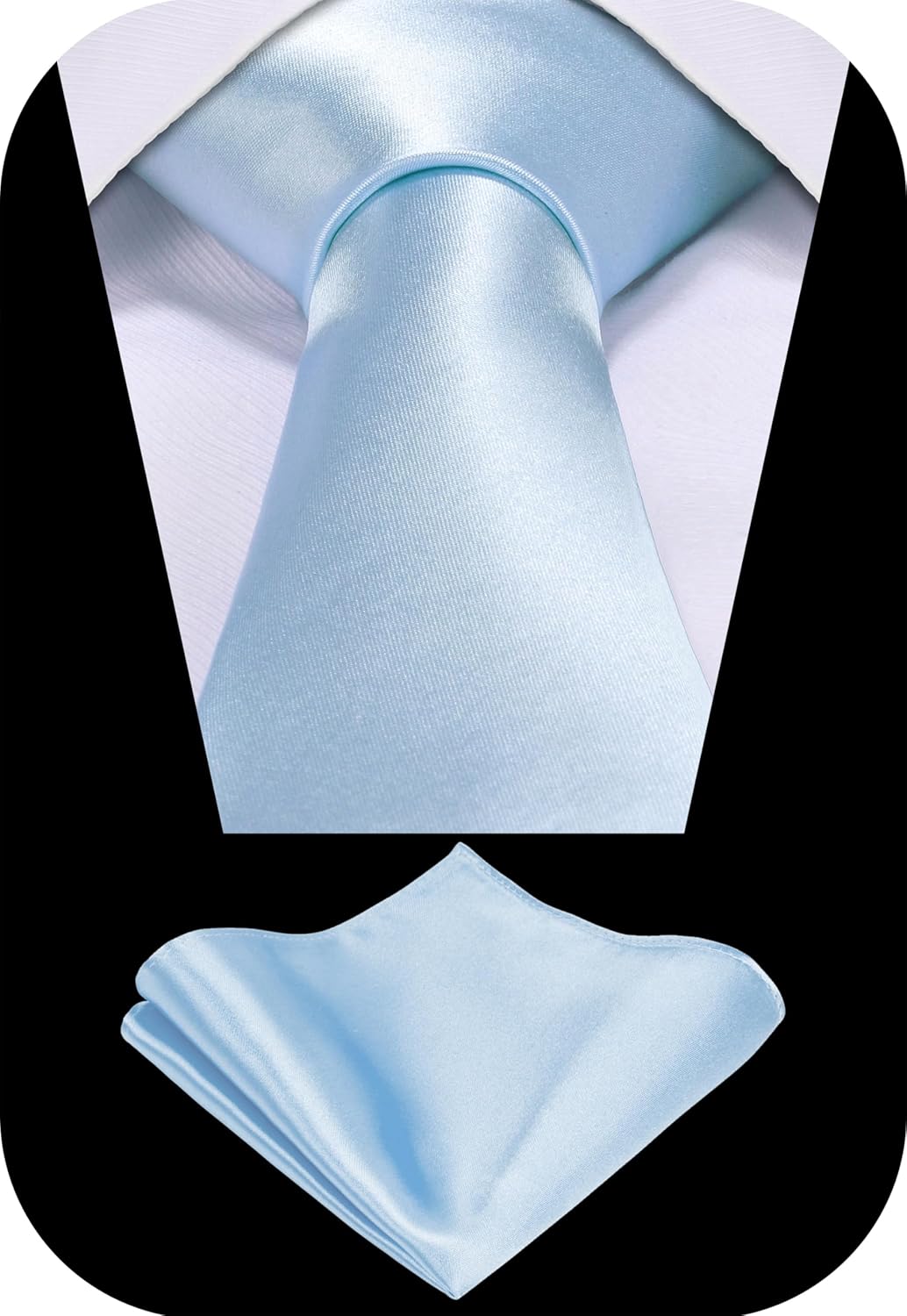 5-Piece Tie Set in White or Bl – Pocket Square Set recenzja i cena
