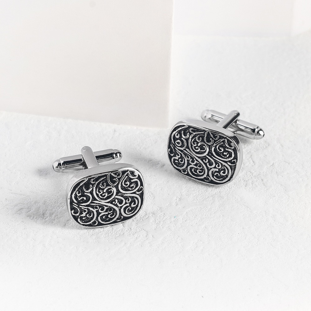 High Quality Gold Cufflinks Vi – Tie Clip Silver recenzja i cena