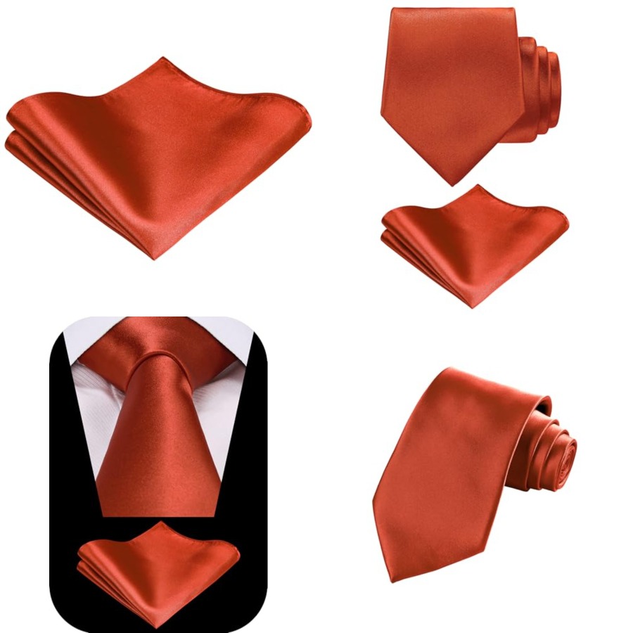 Solid Satin Woven dyed Color F – Pocket Square Set recenzja i cena