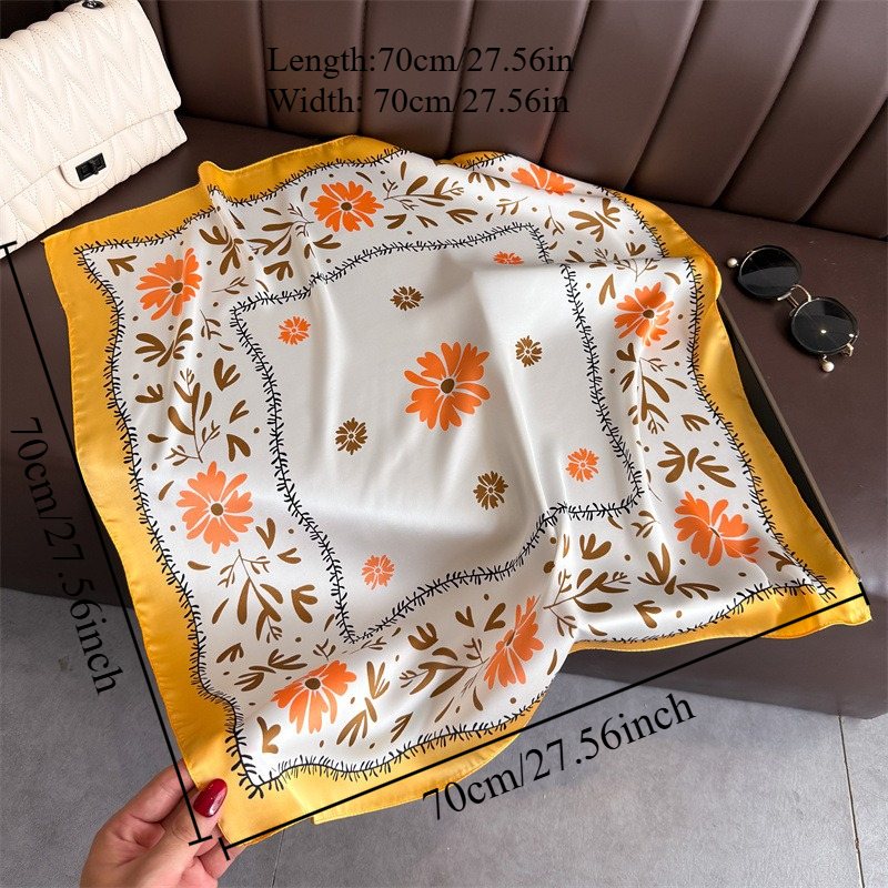 1Pc new printed fashion silk s – Scarf Silk Square recenzja i cena