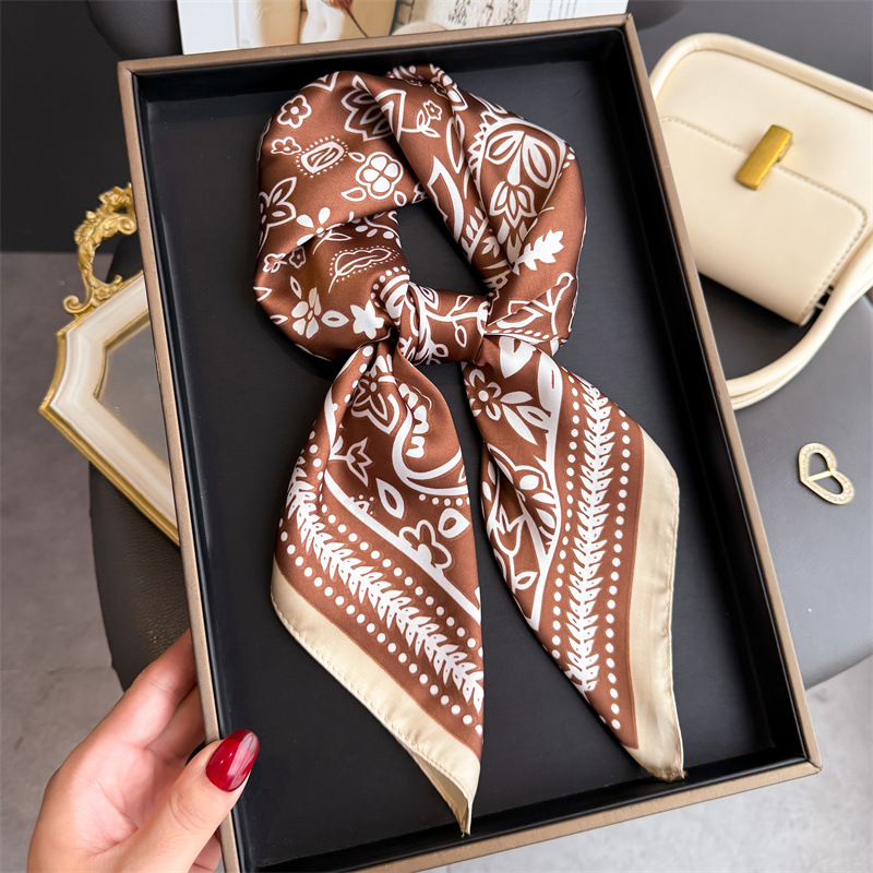 1Pc cashew print fashion silk  – Silk Neck Scarf recenzja i cena