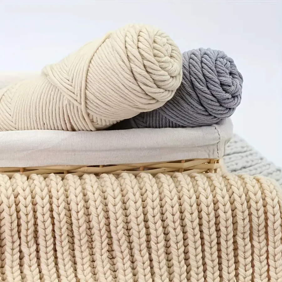 1Pc Lover's Cotton Yarn 8-Stra – Woven Scarf Blanket recenzja i cena
