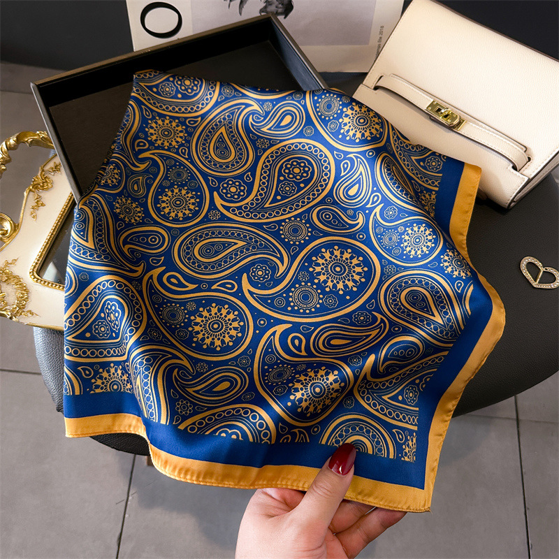 Women Silk Scarves 70*70cm Des – Silk Neck Scarf recenzja i cena