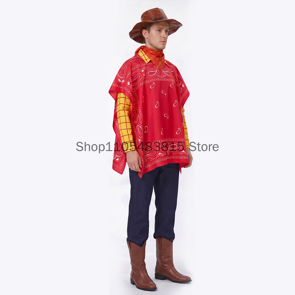 Men's Woody Cosplay costume To – Ascot Neck Scarf recenzja i cena