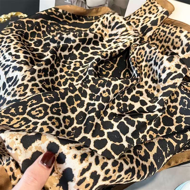 1pc Luxury Brand Leopard Print – Bandana Cotton recenzja i cena